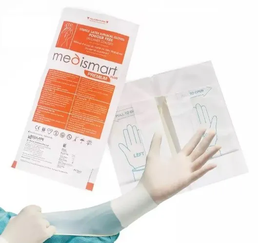 medismart Surgical Gloves دستکش جراحی بدون پودر برند medismart