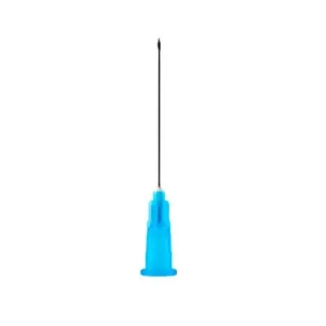 ava-needle-point-g23-32 سرسوزن گیج 23 آوا مدل G23 رنگ آبی سایز 32 میلی متر