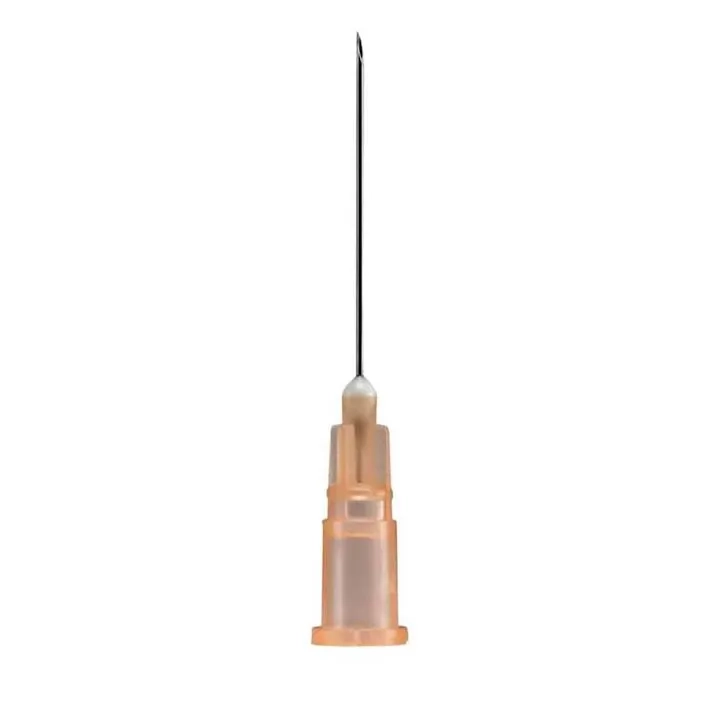 ava-needle-point-g25-25 سرسوزن گیج 25 آوا مدل G25 رنگ نارنجی سایز 25 میلی متر